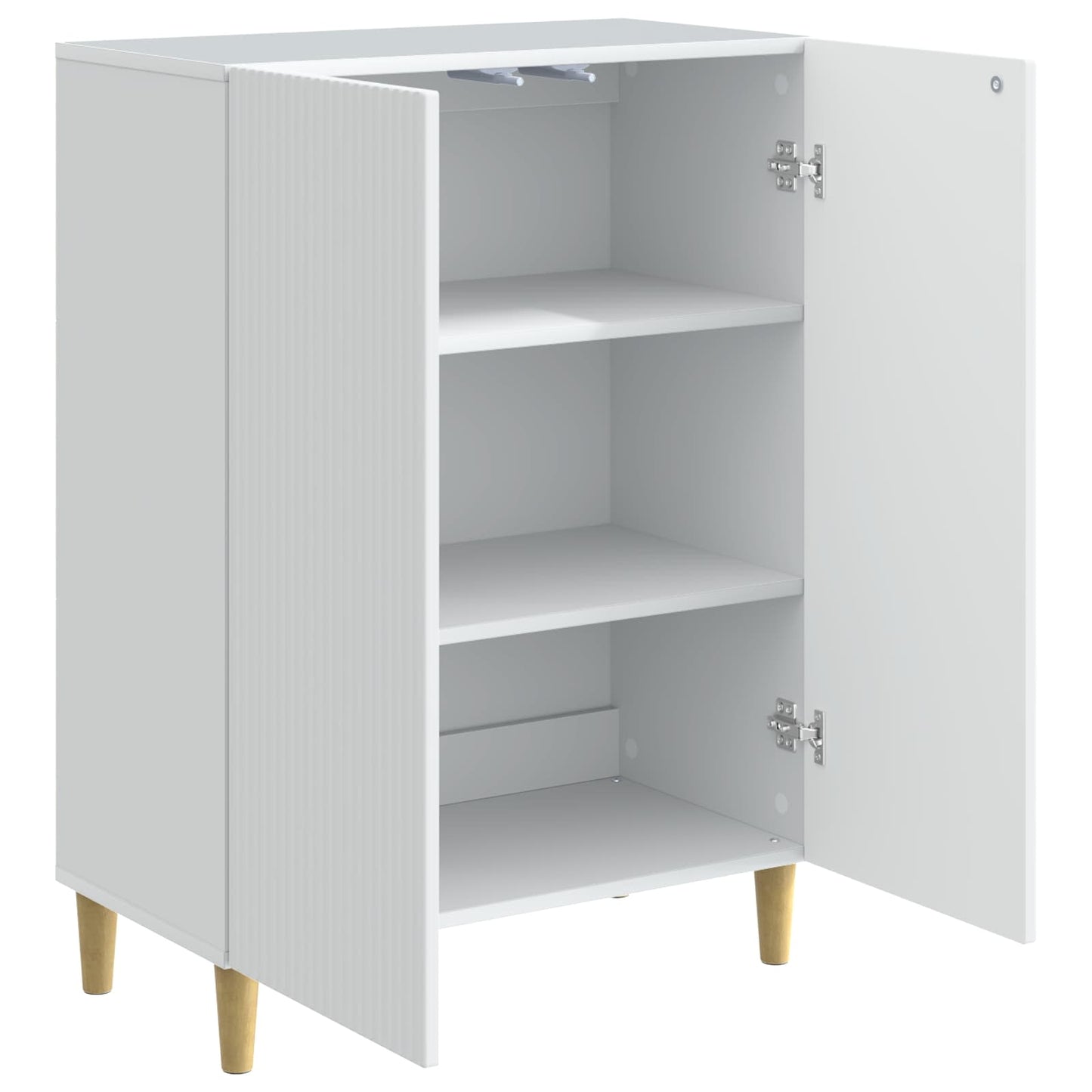 Sideboard White 66 x 34.5 x 90 cm Engineered Wood