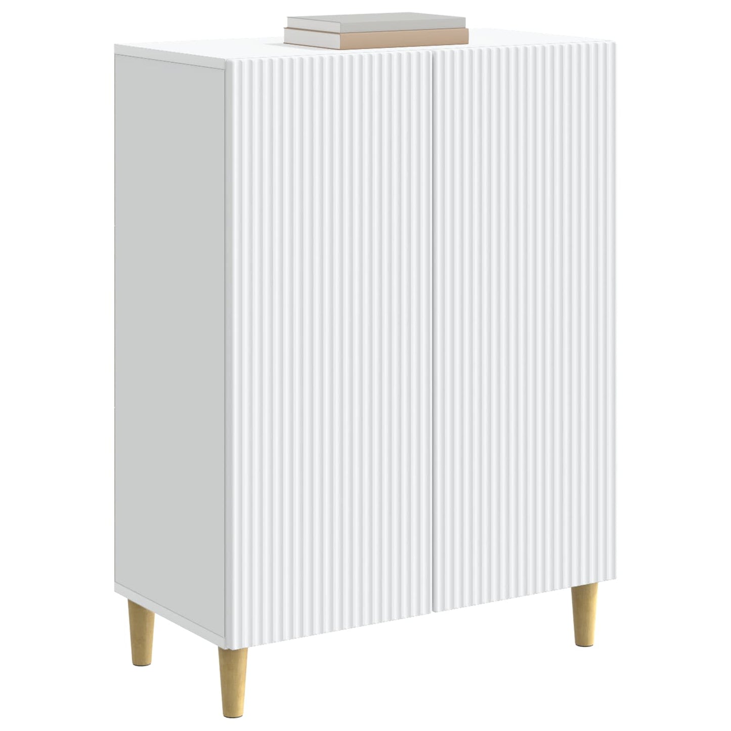 Sideboard White 66 x 34.5 x 90 cm Engineered Wood
