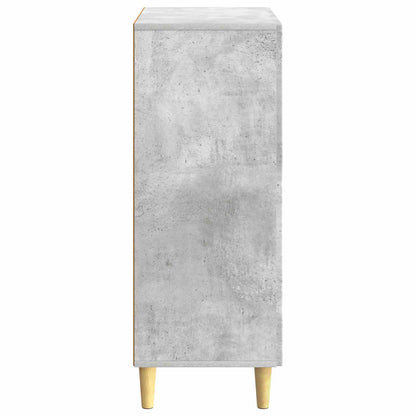 Sideboard Concrete Grey 66 x 34.5 x 90 cm Engineered Wood