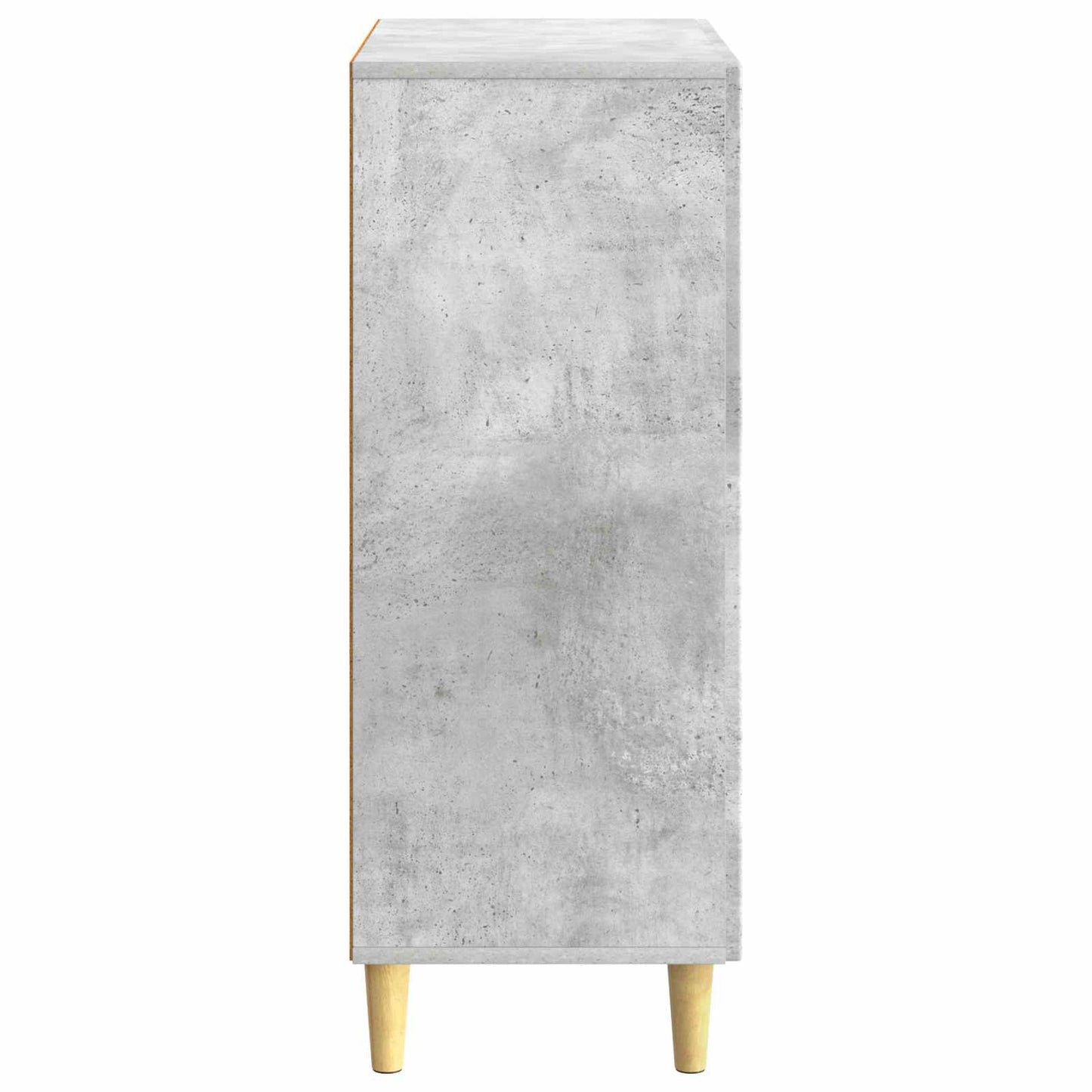 Sideboard Concrete Grey 66 x 34.5 x 90 cm Engineered Wood