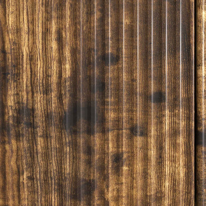 Sideboard Smoked Oak 66 x 34.5 x 90 cm Engineered Wood