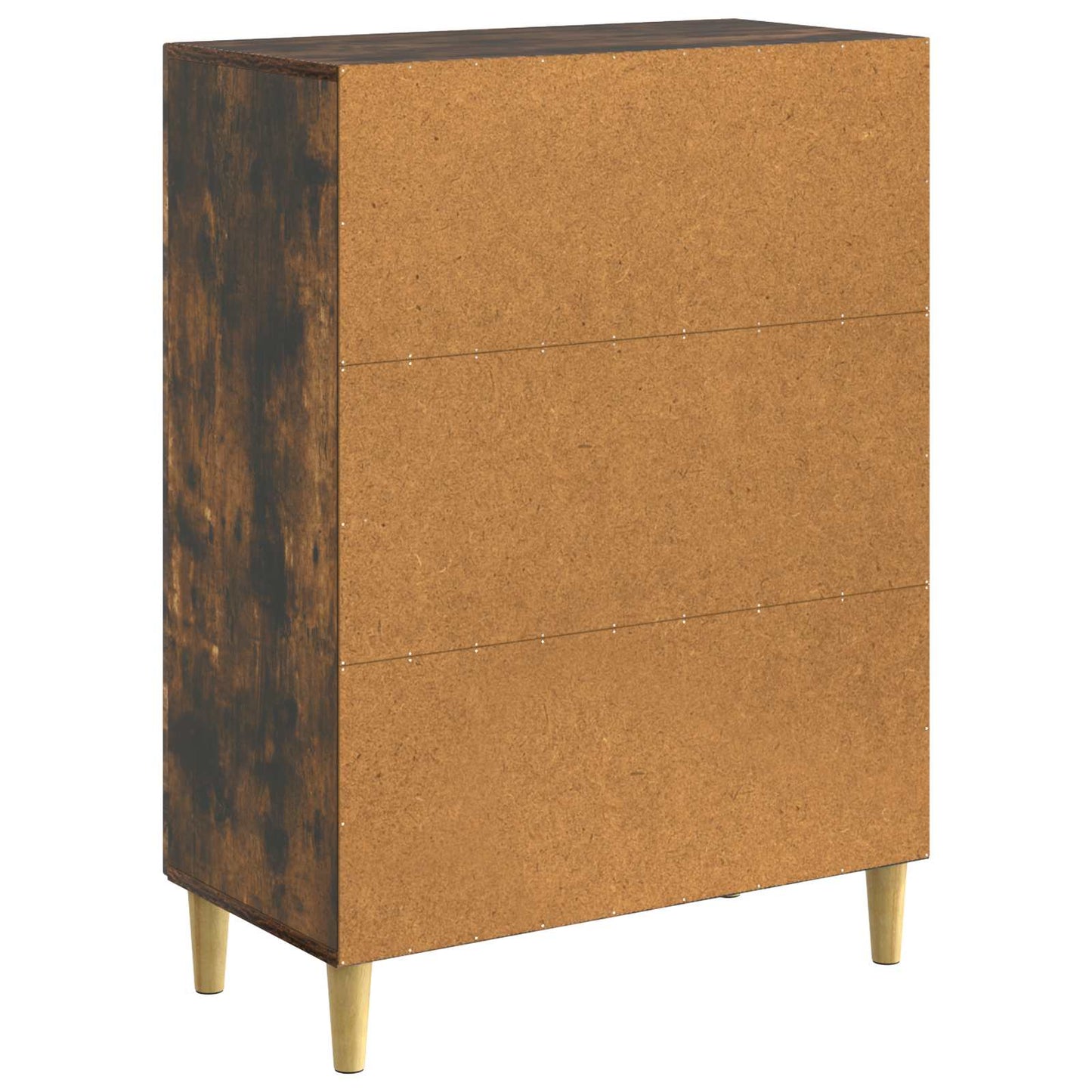 Sideboard Smoked Oak 66 x 34.5 x 90 cm Engineered Wood