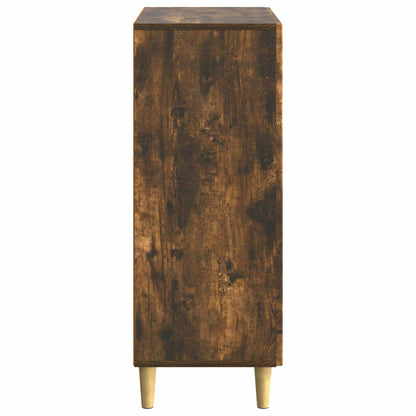 Sideboard Smoked Oak 66 x 34.5 x 90 cm Engineered Wood