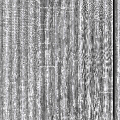 Sideboard Grey Sonoma 66 x 34.5 x 90 cm Engineered Wood