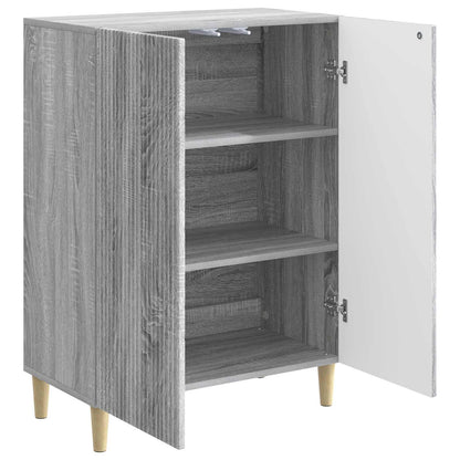 Sideboard Grey Sonoma 66 x 34.5 x 90 cm Engineered Wood
