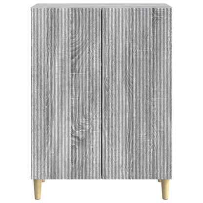 Sideboard Grey Sonoma 66 x 34.5 x 90 cm Engineered Wood