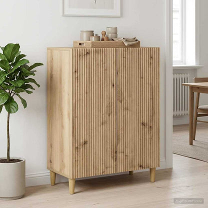 Sideboard Artisan Oak 66 x 34.5 x 90 cm Engineered Wood