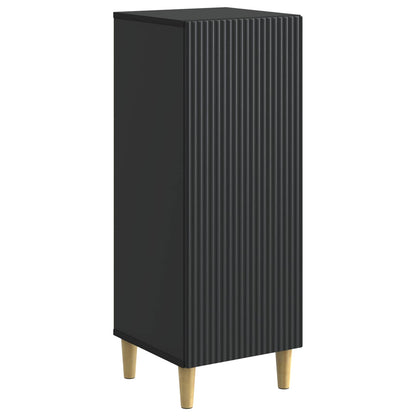 Sideboard Black 33 x 34.5 x 90 cm Engineered Wood