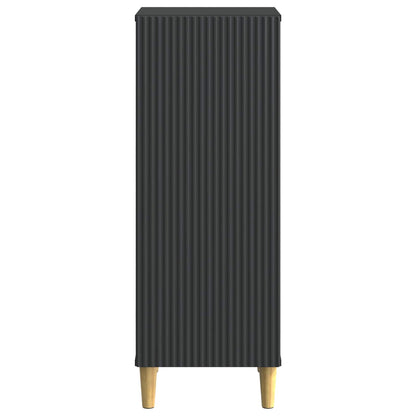 Sideboard Black 33 x 34.5 x 90 cm Engineered Wood