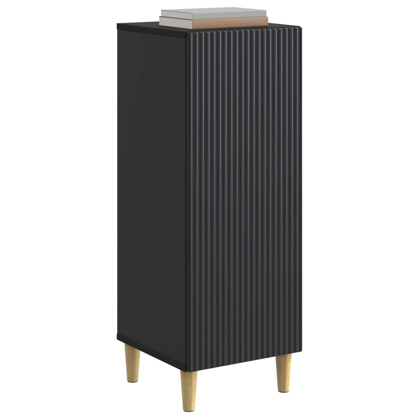 Sideboard Black 33 x 34.5 x 90 cm Engineered Wood