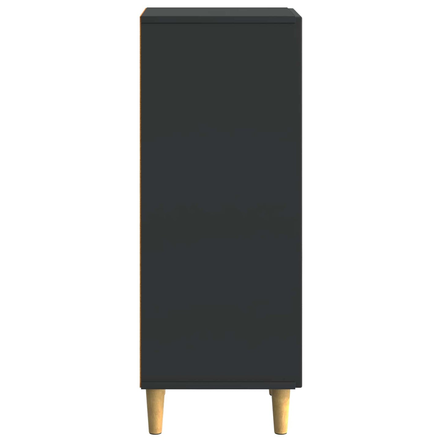 Sideboard Black 33 x 34.5 x 90 cm Engineered Wood