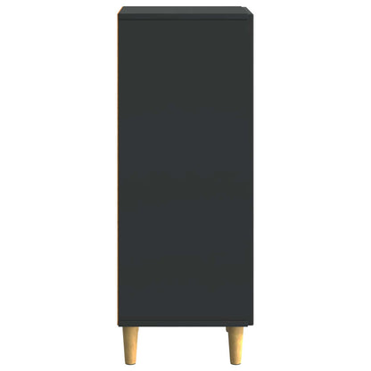 Sideboard Black 33 x 34.5 x 90 cm Engineered Wood