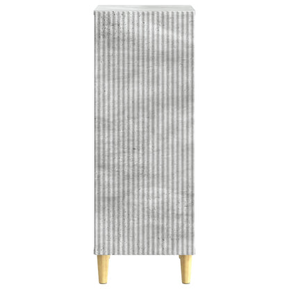 Sideboard Concrete Grey 33 x 34.5 x 90 cm Engineered Wood