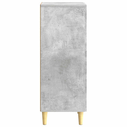 Sideboard Concrete Grey 33 x 34.5 x 90 cm Engineered Wood