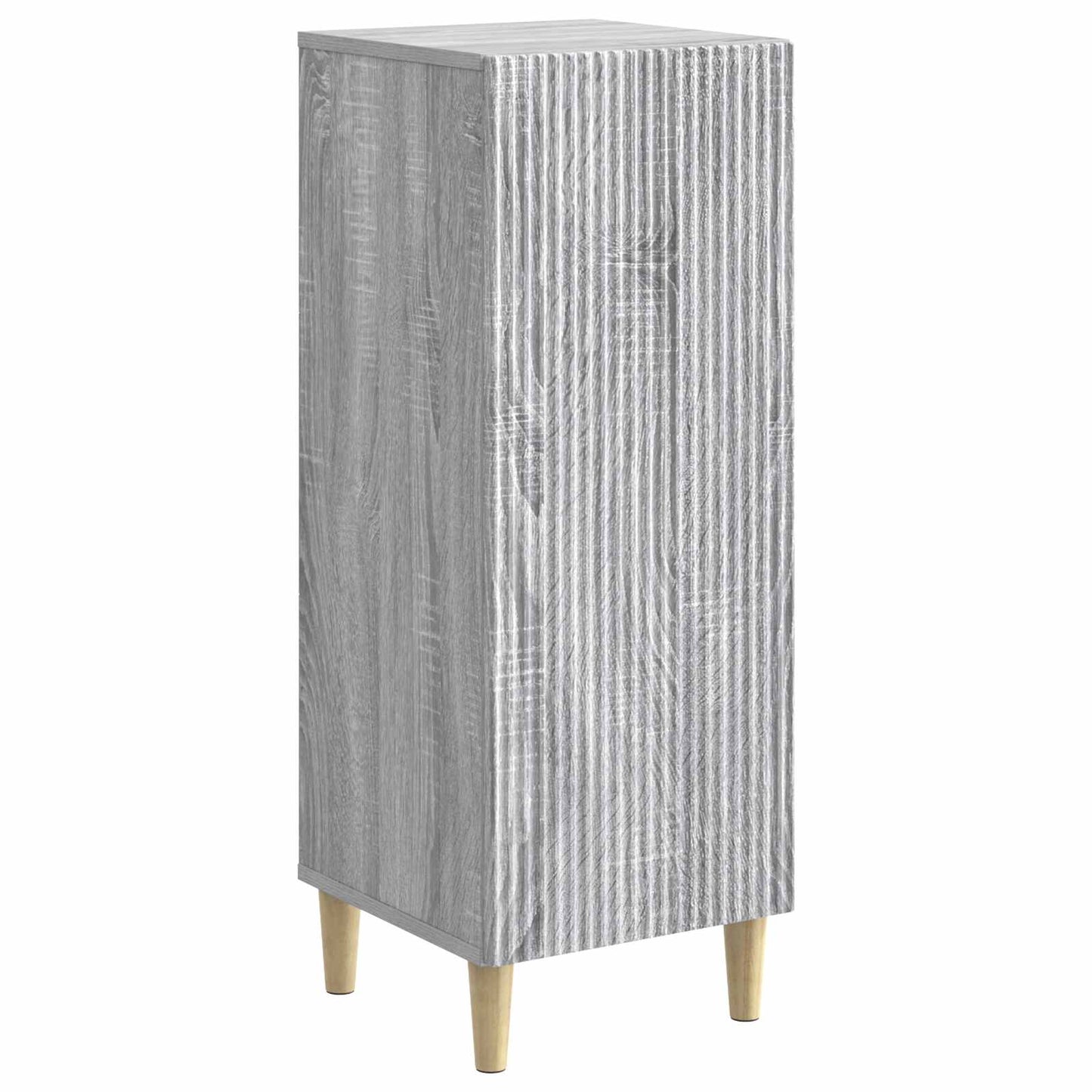Sideboard Grey Sonoma 33 x 34.5 x 90 cm Engineered Wood