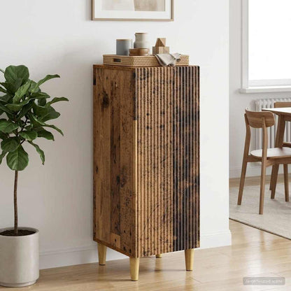 Sideboard Old Wood 33 x 34.5 x 90 cm Engineered Wood