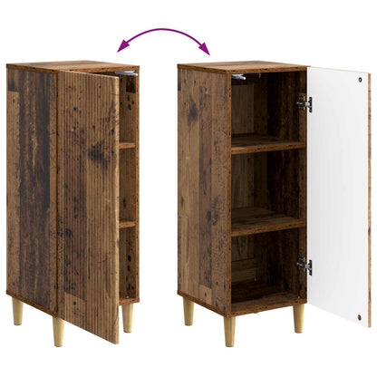Sideboard Old Wood 33 x 34.5 x 90 cm Engineered Wood