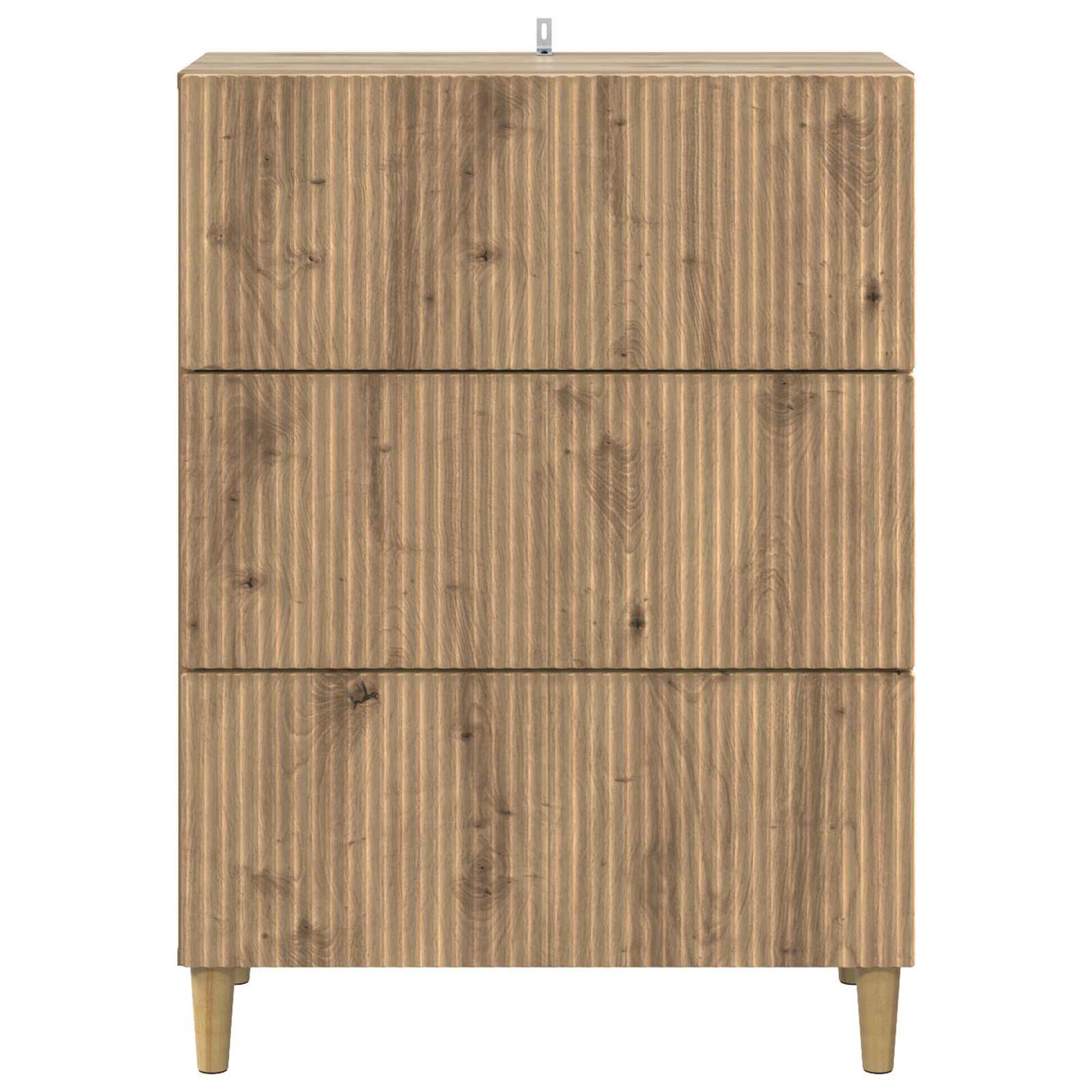 Drawer Cabinet 66 x 34.5 x 90 cm Engineered Wood Artisan Oak