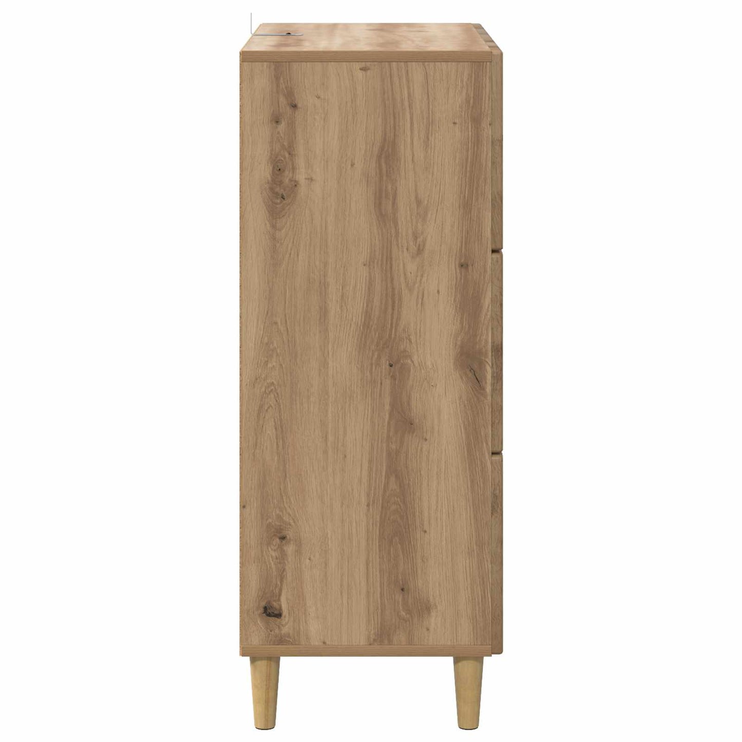 Drawer Cabinet 66 x 34.5 x 90 cm Engineered Wood Artisan Oak