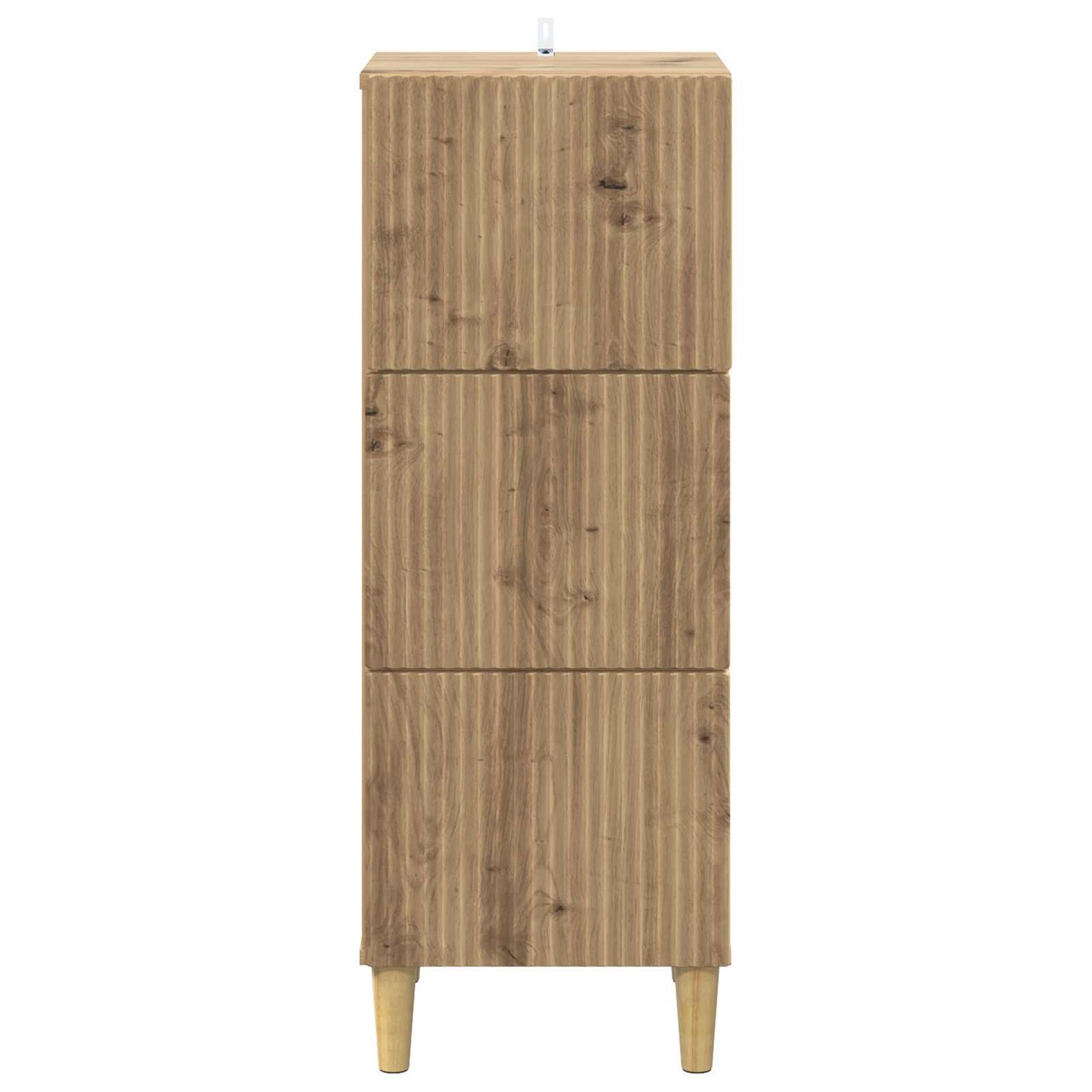Drawer Cabinet 33 x 34.5 x 90 cm Engineered Wood Artisan Oak