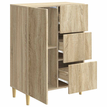 Sideboard Sonoma Oak 66 x 34.5 x 90 cm Engineered Wood