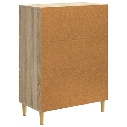 Sideboard Sonoma Oak 66 x 34.5 x 90 cm Engineered Wood