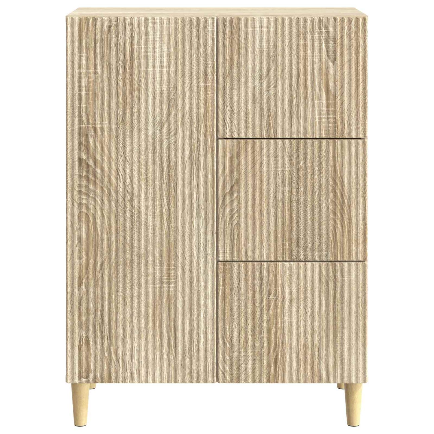 Sideboard Sonoma Oak 66 x 34.5 x 90 cm Engineered Wood