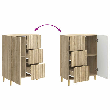 Sideboard Sonoma Oak 66 x 34.5 x 90 cm Engineered Wood