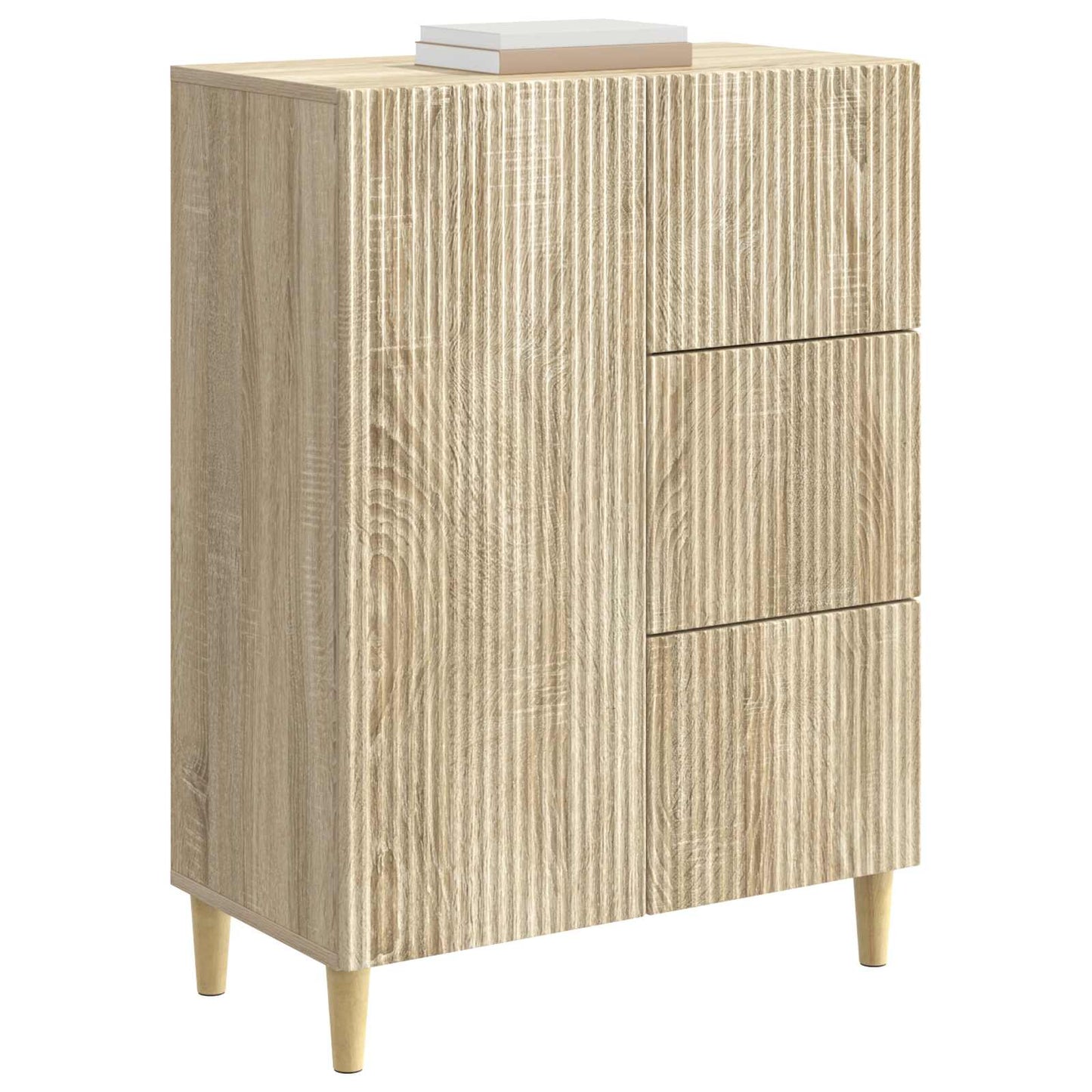 Sideboard Sonoma Oak 66 x 34.5 x 90 cm Engineered Wood