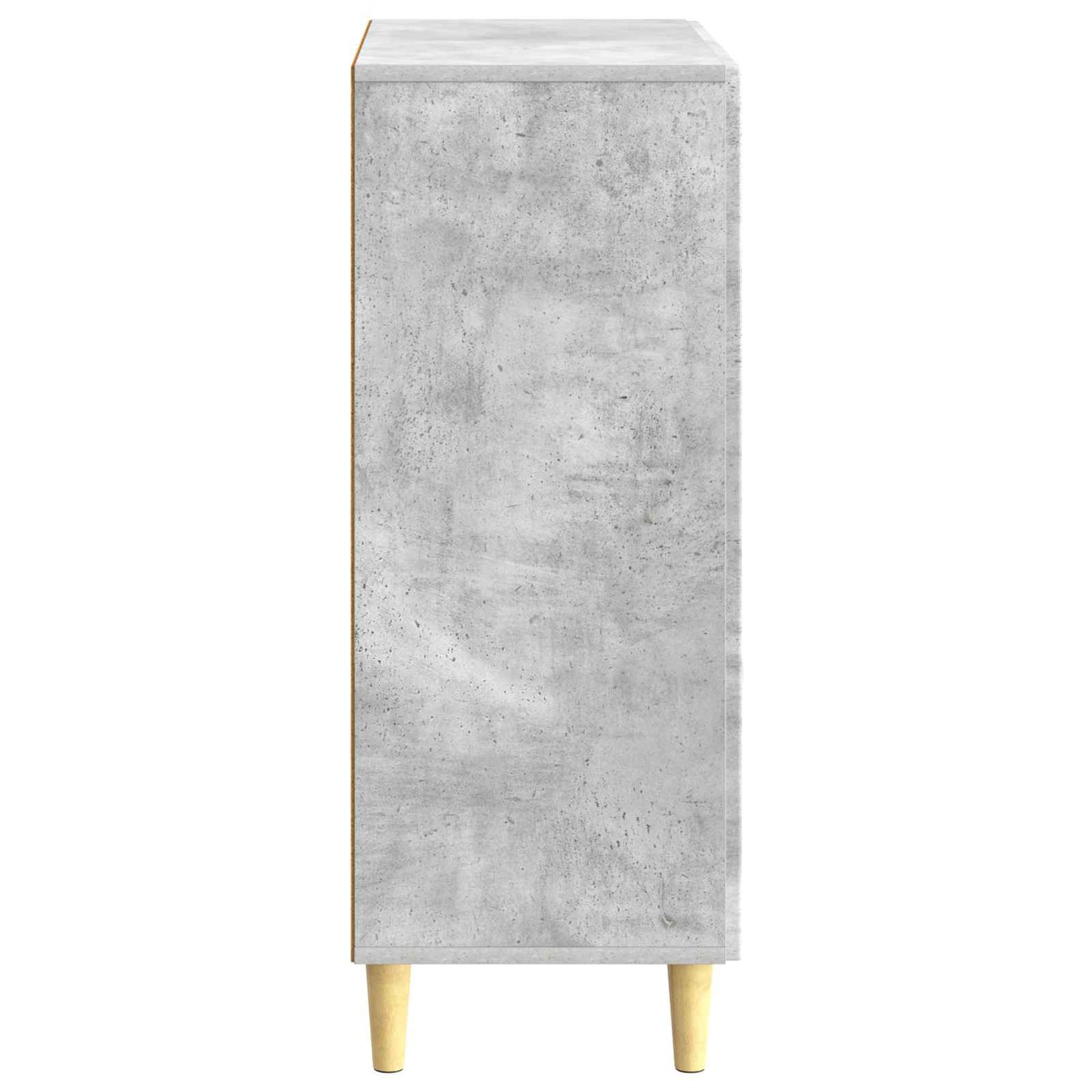 Sideboard Concrete Grey 66 x 34.5 x 90 cm Engineered Wood