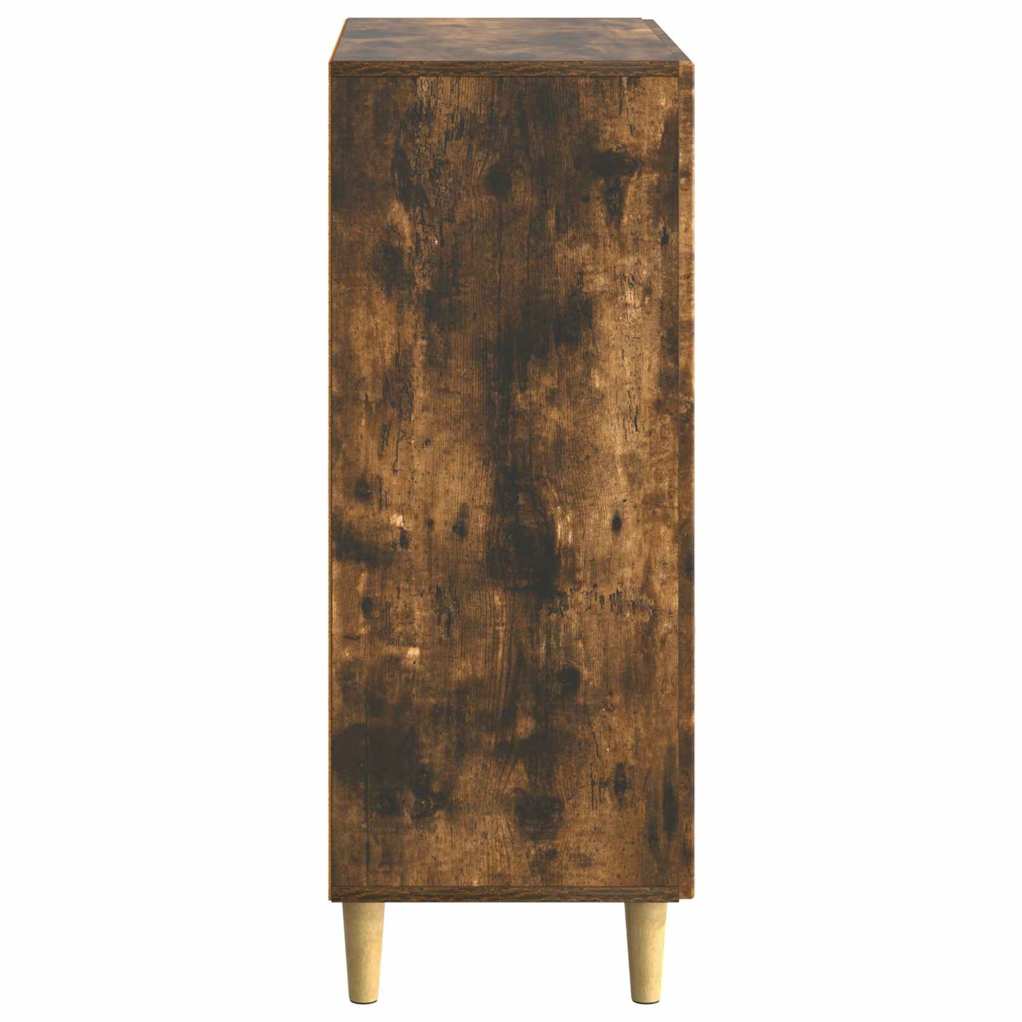Sideboard Smoked Oak 66 x 34.5 x 90 cm Engineered Wood