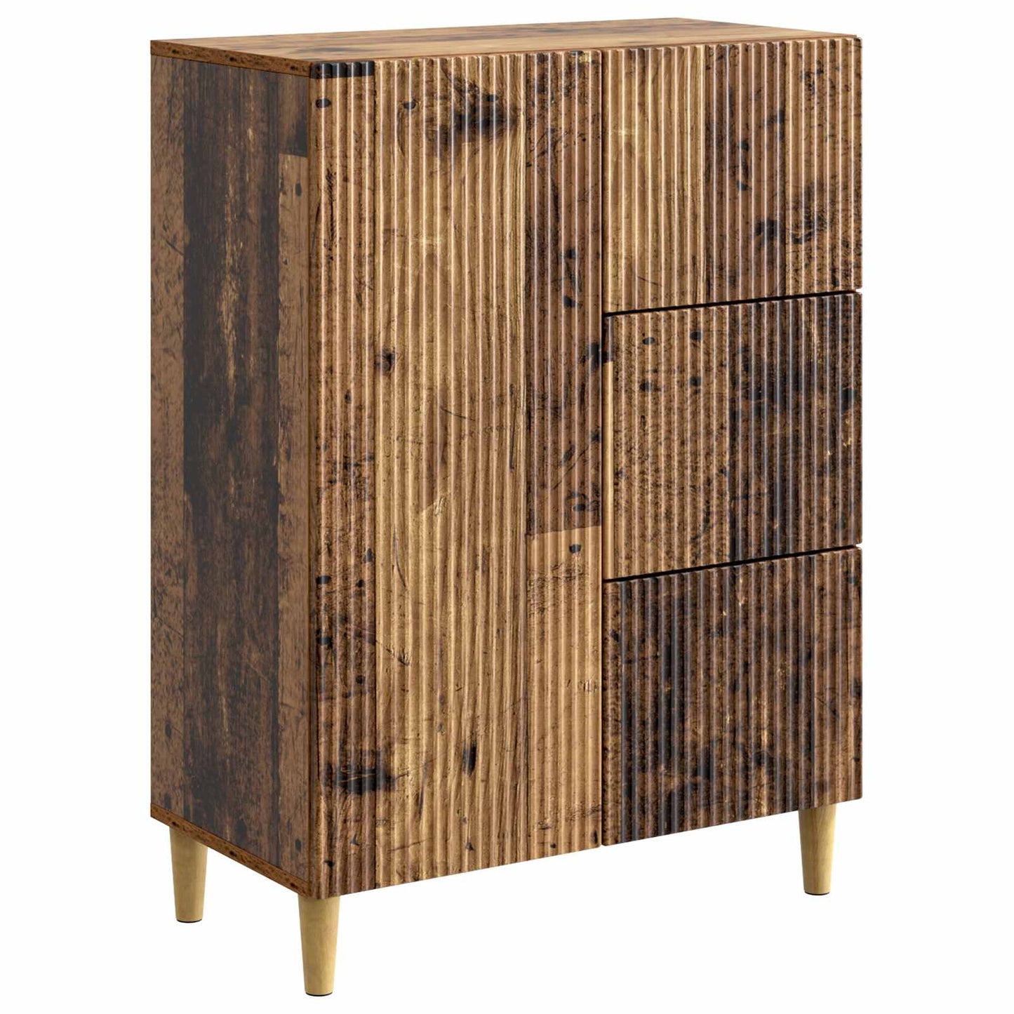 Sideboard Old Wood 66 x 34.5 x 90 cm Engineered Wood