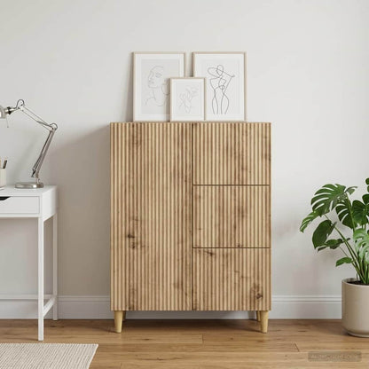Sideboard Artisan Oak 66 x 34.5 x 90 cm Engineered Wood