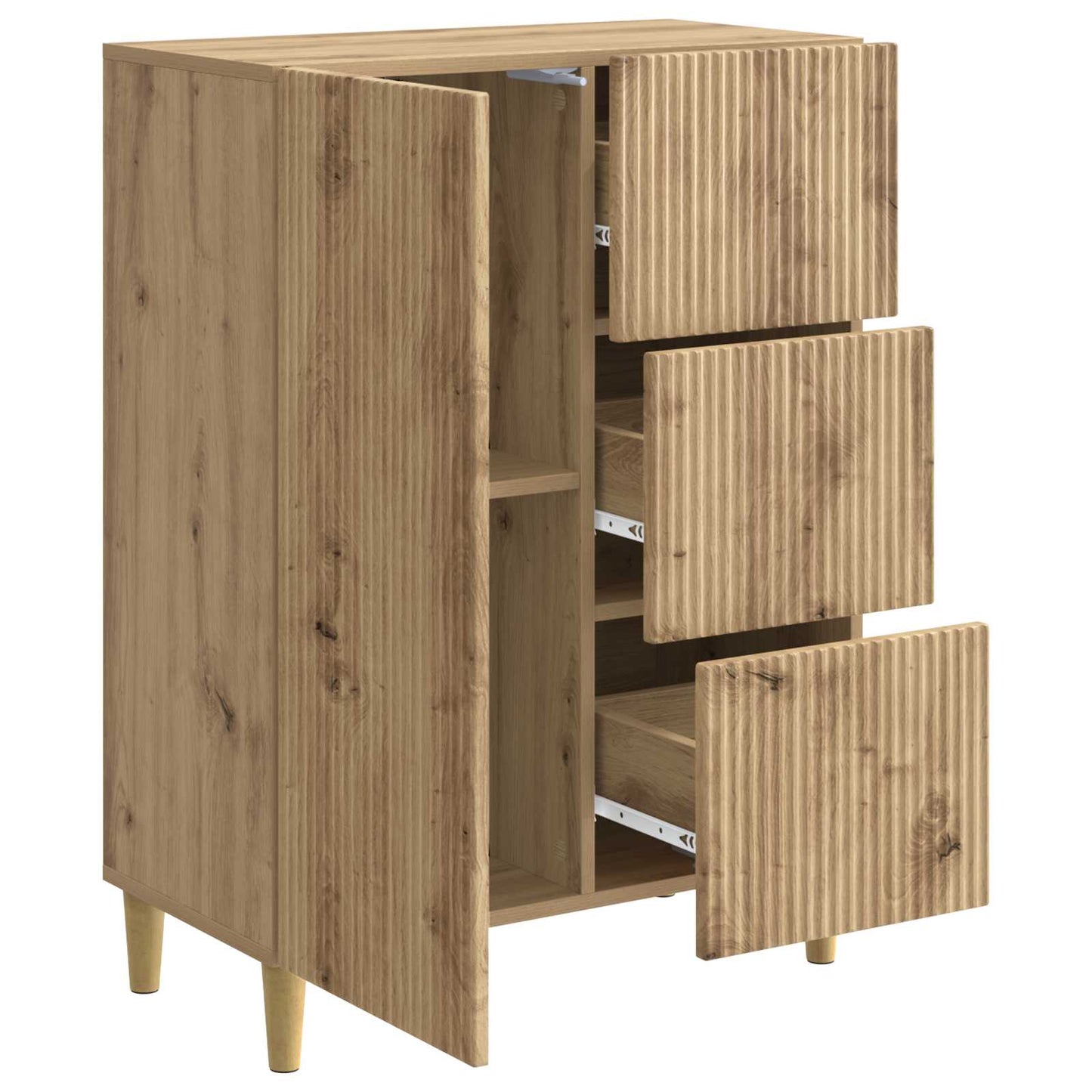 Sideboard Artisan Oak 66 x 34.5 x 90 cm Engineered Wood