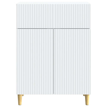 Sideboard with Drawer White 66 x 34.5 x 90 cm Engineered Wood