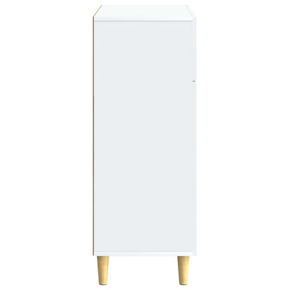 Sideboard with Drawer White 66 x 34.5 x 90 cm Engineered Wood