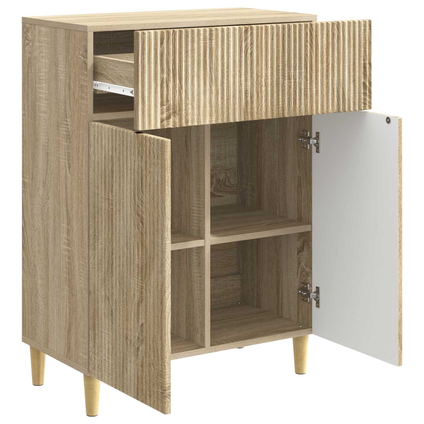 Sideboard Sonoma Oak 66 x 34.5 x 90 cm Engineered Wood