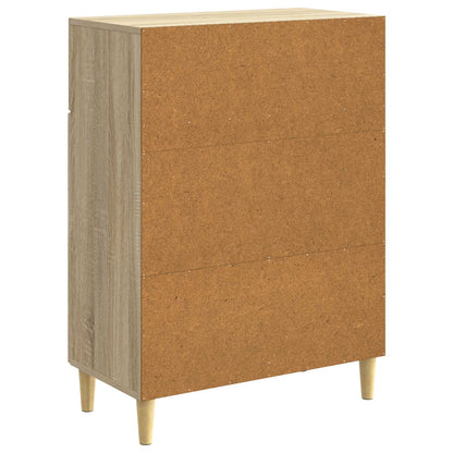 Sideboard Sonoma Oak 66 x 34.5 x 90 cm Engineered Wood