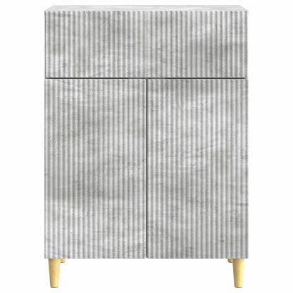 Sideboard Concrete Grey 66 x 34.5 x 90 cm Engineered Wood