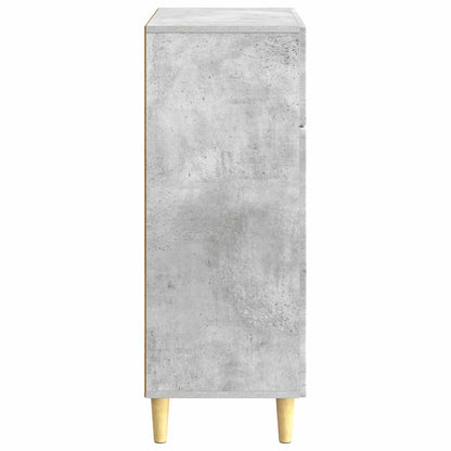 Sideboard Concrete Grey 66 x 34.5 x 90 cm Engineered Wood