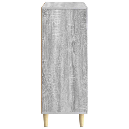 Sideboard Grey Sonoma 66 x 34.5 x 90 cm Engineered Wood