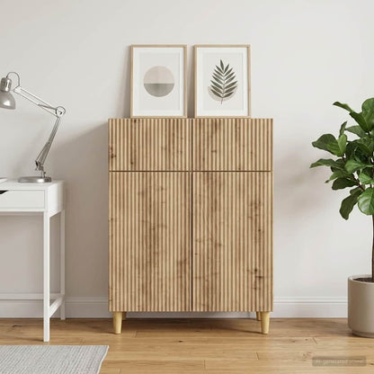 Sideboard Artisan Oak 66 x 34.5 x 90 cm Engineered Wood