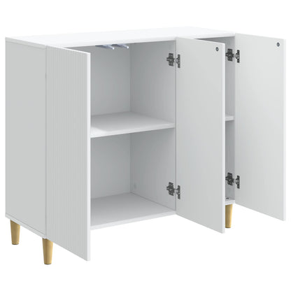 Sideboard White 89 x 34.5 x 80 cm Engineered Wood