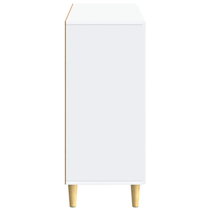 Sideboard White 89 x 34.5 x 80 cm Engineered Wood