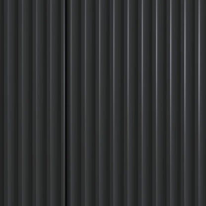 Sideboard Black 89 x 34.5 x 80 cm Engineered Wood