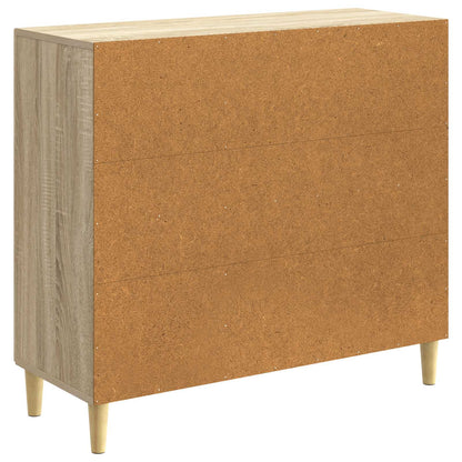 Sideboard Sonoma Oak 89 x 34.5 x 80 cm Engineered Wood