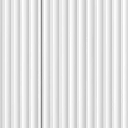 Sideboard High Gloss White 89 x 34.5 x 80 cm Engineered Wood