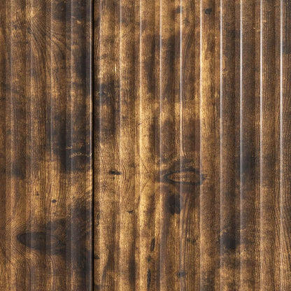 Sideboard Smoked Oak 89 x 34.5 x 80 cm Engineered Wood