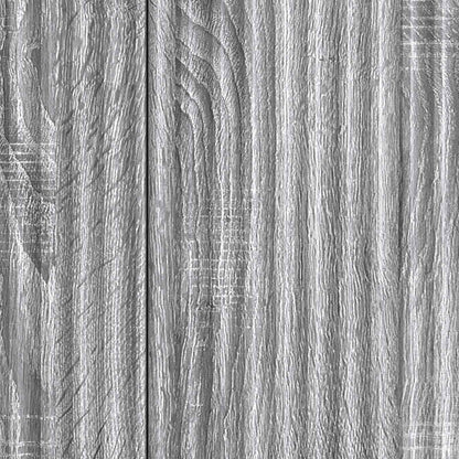 Sideboard Grey Sonoma 89 x 34.5 x 80 cm Engineered Wood