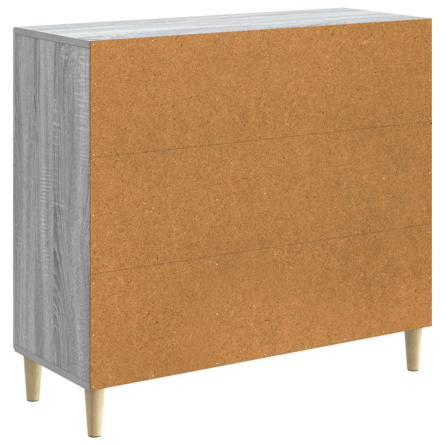 Sideboard Grey Sonoma 89 x 34.5 x 80 cm Engineered Wood
